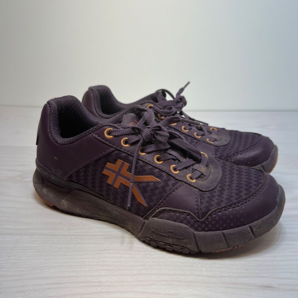 Kuru Quantum Sneakers Womens Size 7.5 Purple Athletic Running Comfort Lace Up
